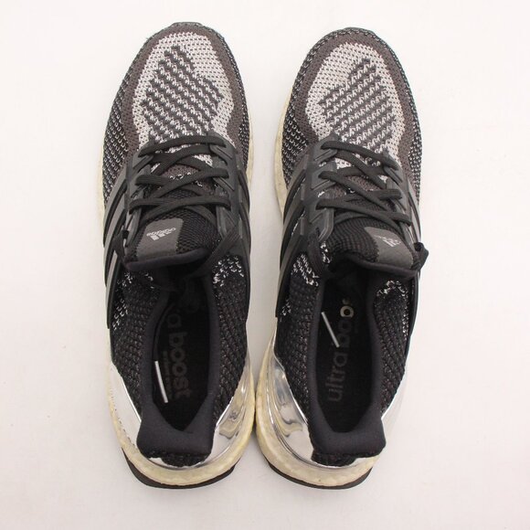 Adidas UltraBoost 2.0 Silver Medal Black Men's Size 10 Athletic Shoes BB4077 - Picture 9 of 9